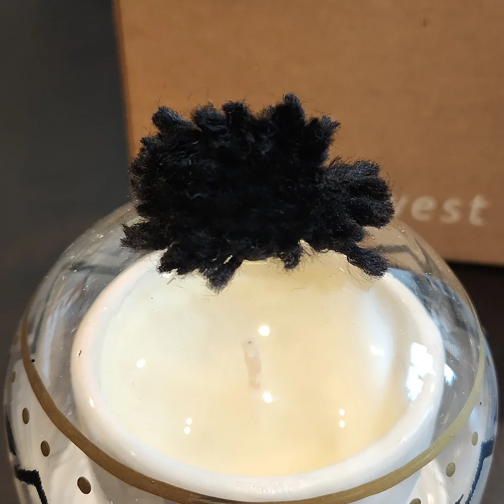 West elm, Soy candle in a glass candle dome, New